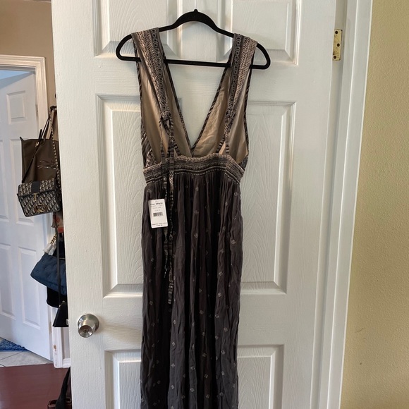 Free People Border Print Deep V Romper - Picture 11 of 13